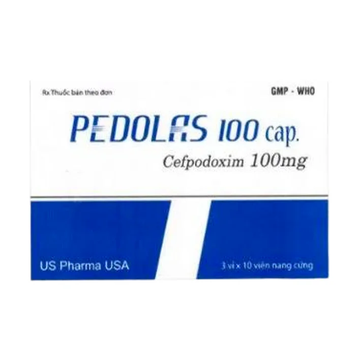 Cefpodoxime 100 (3 vỉ x 10 viên) - Thuốc kháng sinh