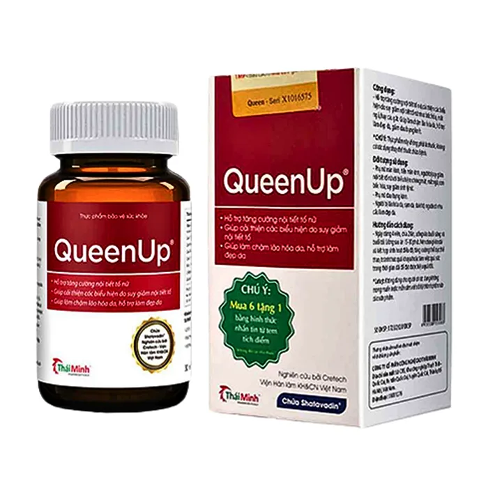 QueenUp (30 viên) - Hỗ trợ tăng cường nội tiết tố nữ