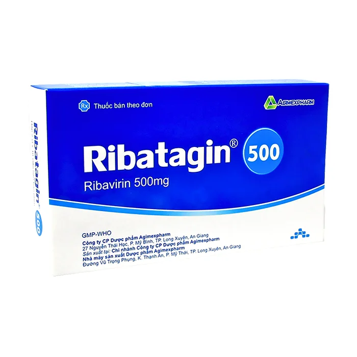 Ribatagin 500 (2 vỉ x 10 viên)
