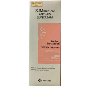 Kem chống nắng SJM SPF 50+/PA++++ Medical Anti-UV 60g - Giúp nâng tông