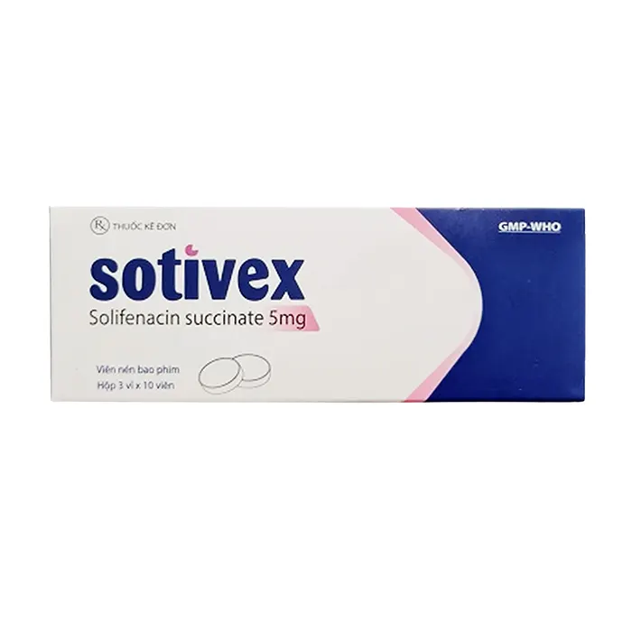 Sotivex (3 vỉ x 10 viên) - Thuốc trị bệnh tuyến tiền liệt