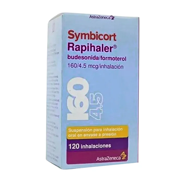 Symbicort Rapihaler AstraZeneca (120 liều) - Thuốc xịt điều trị hen suyễn
