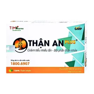 Thận An Plus (2 vỉ x 10 viên) - Giảm tiểu nhiều lần, bội phần thận khỏe