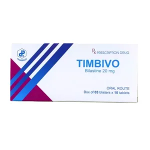 Timbivo (3 vỉ x 10 viên) - Thuốc điều trị viêm mũi dị ứng