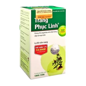 Tràng Phục Linh (2 vỉ x 10 viên) - Dùng cho người bị viêm đại tràng cấp và mạn tính