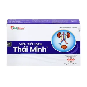 Viên tiểu đêm Thái Minh (2 vỉ x 10 viên) - Hỗ trợ giảm tiểu đêm