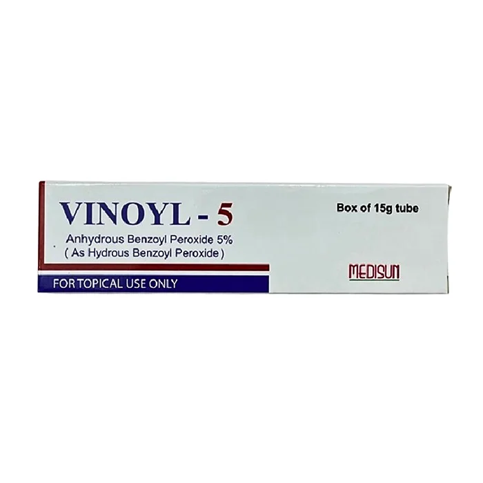 VINOYL 5 (1 tuýp 15g) – Kem bôi điều trị mụn trứng cá, mụn viêm