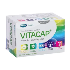 Vitacap Mega We Care (5 vỉ x 10 viên) - Bổ sung Vitamin và khoáng chất cho cơ thể