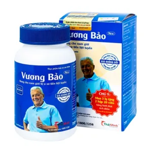 Vương Bảo (80 viên) - Dùng cho nam giới bị u xơ tiền liệt tuyến