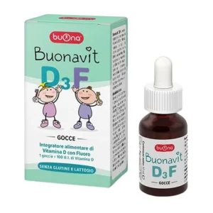 Buonavit D3F 12ml - Giúp hệ xương răng chắc khỏe