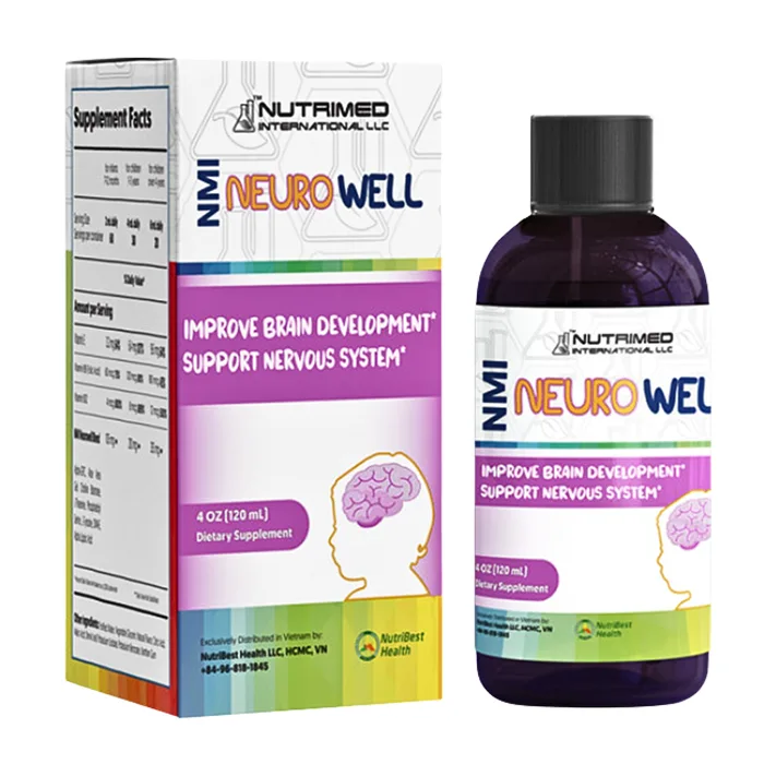 Siro NMI Neurowell (Chai 120ml) - Hỗ trợ tăng cường sức khoẻ não bộ