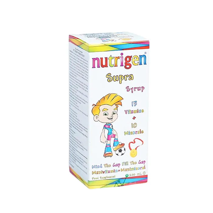Nutrigen Supra Syrup 200ml - Tăng cường sức khỏe cho trẻ