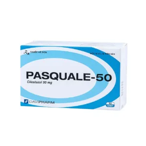 Pasquale-50 (10 vỉ x 10 viên) - Điều trị triệu chứng thiếu máu cục bộ