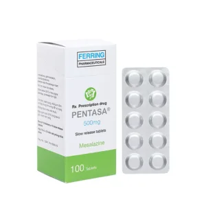 Pentasa 500mg (10 vỉ x 10 viên) - Điều trị viêm loét đại tràng, bệnh Crohn