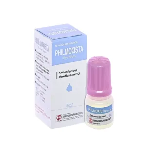 Philmoxista 5ml - Dung dịch nhỏ mắt trị nhiễm khuẩn mắt lọ