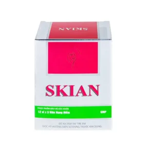 Skian (12 vỉ x 5 viên) - Giúp chống oxy hóa, tăng cường sức khỏe cho da