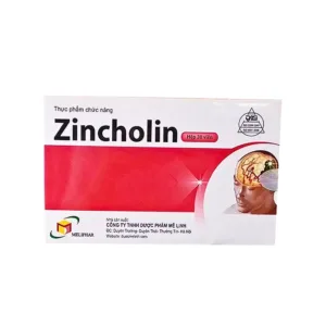 Zincholin (3 vỉ x 10 viên) - Viên uống bổ não, ngăn ngừa đột quỵ
