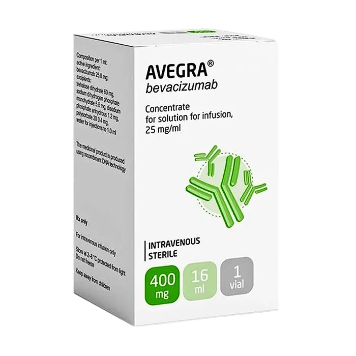 Avegra Biocad 400mg/16ml - Điều trị bệnh ung thư, ung thư trực tràng, ung thư phổi, ung thư buồng trứng