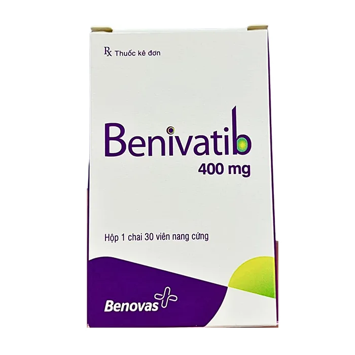 Benivatib 400mg (30 viên) - Điều trị bạch cầu mạn tính dòng tủy