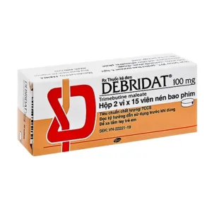 Debridat 100mg (30 viên) - Điều trị triệu chứng đau, rối loạn nhu động ruột và khó chịu đường ruột