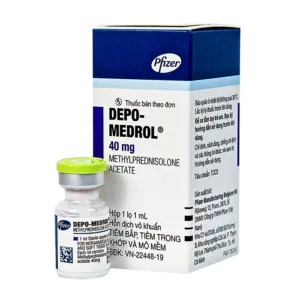 Thuốc tiêm Depo Medrol 40mg (1 lọ x 1ml) - Chống viêm và điều trị các rối loạn về máu, ung thư
