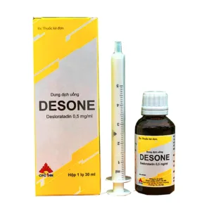 Desone 30ml - Điều trị, giảm nhanh các triệu chứng dị ứng