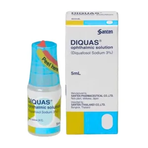 Diquas Santen (5ml) - Thuốc nhỏ mắt điều trị khô mắt