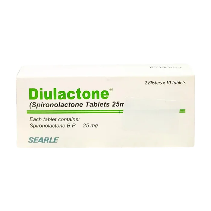 Diulacton Tab.25mg (2 vỉ x 10 viên) - Điều trị tăng huyết áp