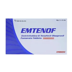 Emtenof (3 vỉ x 10 viên) - Thuốc điều trị viêm gan B, HIV