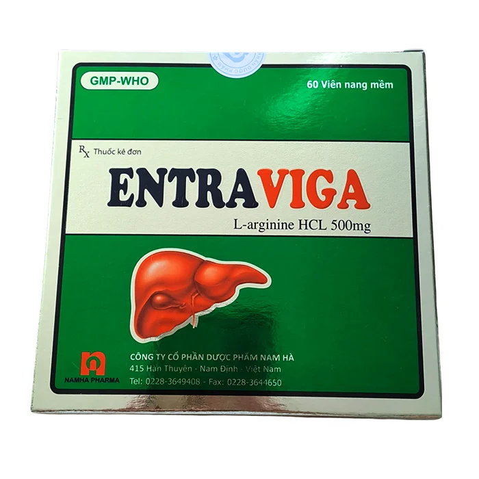 Entraviga 500mg – Thuốc hỗ trợ điều trị các bệnh lý về gan