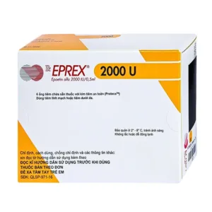 Eprex Prefill 2000IU Janssen (6 ống) - Thuốc tiêm điều trị thiếu máu