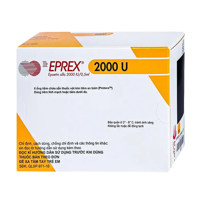 Eprex Prefill 2000IU Janssen (6 ống)