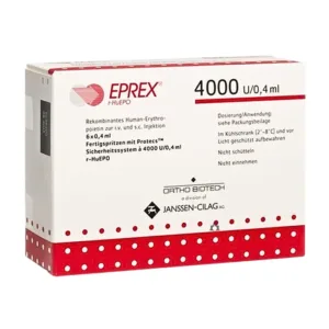 Eprex Prefill 4000IU Janssen (6 ống) - Thuốc tiêm điều trị thiếu máu