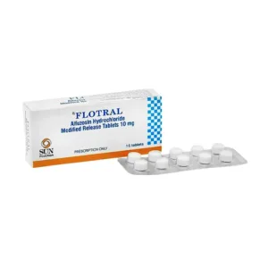 Flotral 10mg (1 vỉ x 10 viên) - Trị phì đại tuyến tiền liệt