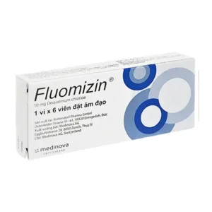 Fluomizin 10mg (1 vỉ x 6 viên) - Điều trị nhiễm nấm âm đạo, nhiễm khuẩn âm đạo