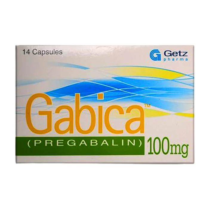 Gabica Capsule 100mg (2 vỉ x 7 viên) - Điều trị đau thần kinh