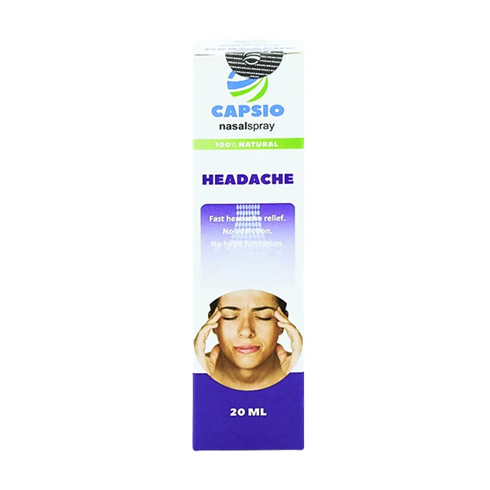 Capsio Nasal spray Headache 20ml - Xịt rửa xoang mũi