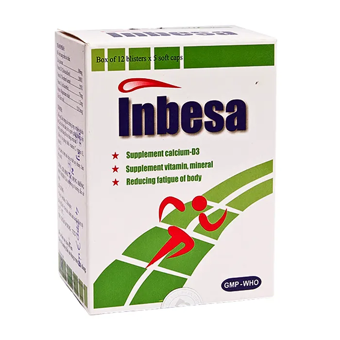 Inbesa (12 vỉ x 5 viên) - Thuốc bổ sung dinh dưỡng