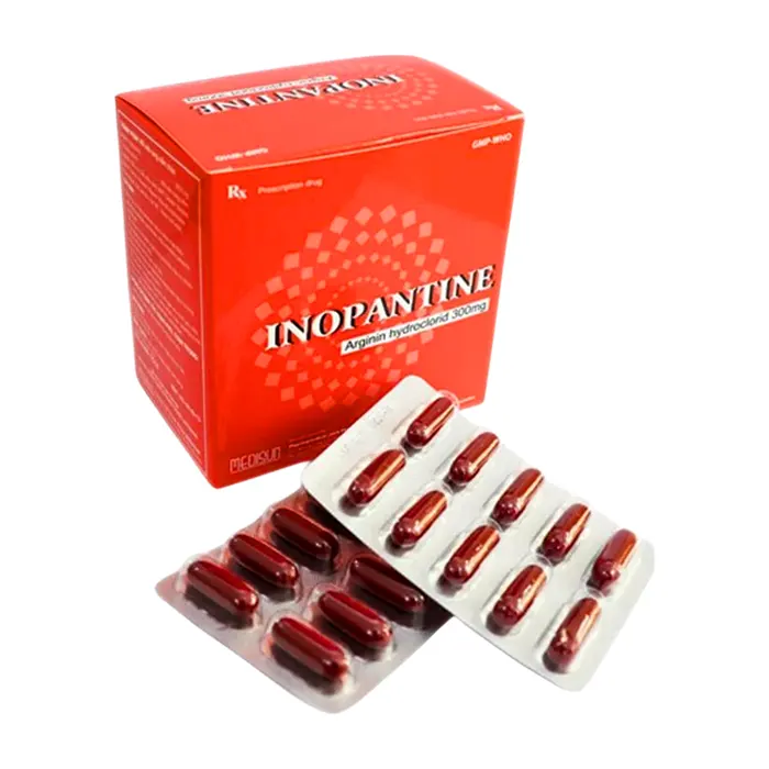 Inopantine 300mg (10 vỉ x 10 viên) - Điều trị rối loạn chức năng gan, suy giảm chức năng gan