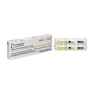 Lovenox 4000 anti-Xa IU/0.4 ml (2 ống) - Dung dịch tiêm điều trị dự phòng bệnh thuyên tắc huyết khối tĩnh mạch