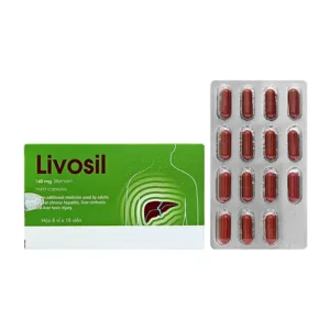 Livosil 140mg aconitum (8 vỉ x 15 viên) - Hỗ trợ điều trị viêm gan mạn tính, xơ gan