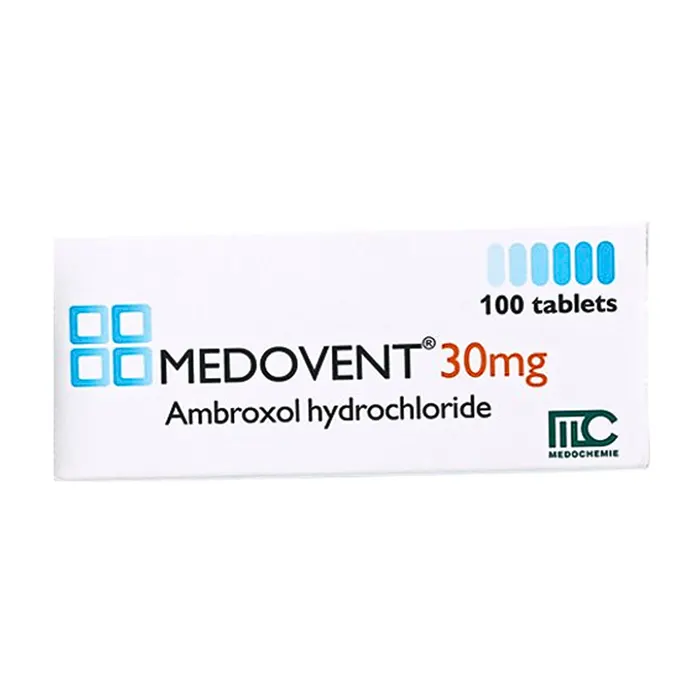 Medovent 30mg (10 vỉ x 10 viên) - Điều trị bệnh phế quản phổi cấp, mạn tính
