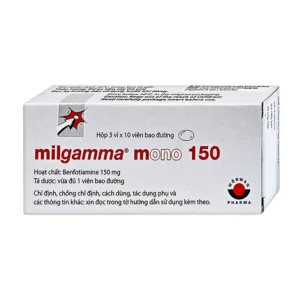 Milgamma Mono 150 (3 vỉ x 10 viên) - Điều trị viêm đa dây thần kinh