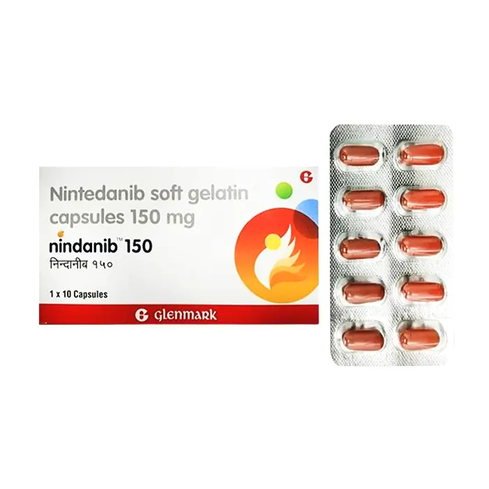 Nindanib 150mg (Nintedanib) - Điều trị ung thư phổi