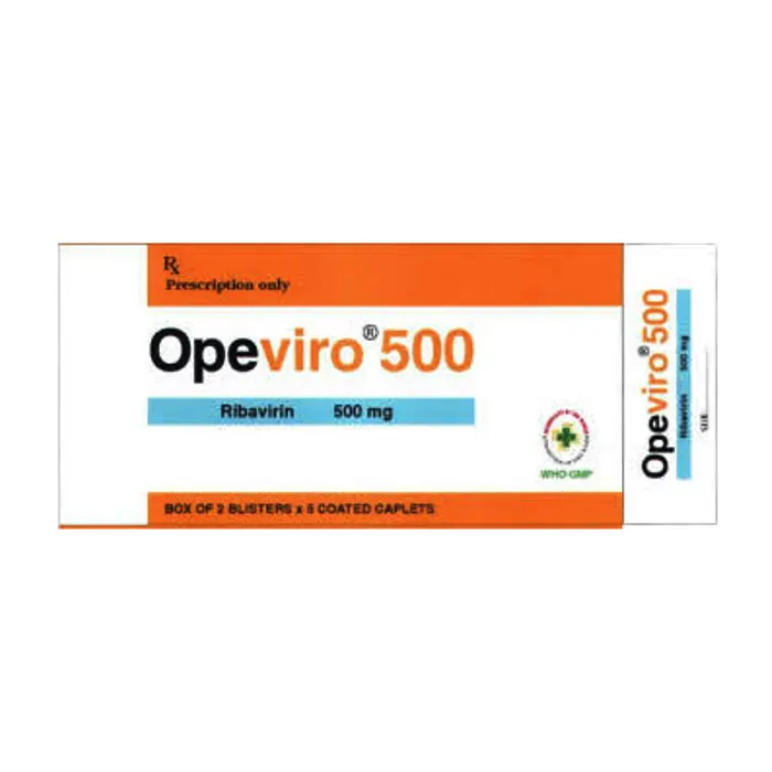 Opeviro 500 - Điều trị viêm gan A, B, C do virus, Herpes zoster, herpes simplex