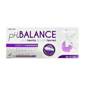 Thuốc đặt pH.BALANCE (7 viên) - Giảm viêm, ngứa, mùi hôi âm đạo