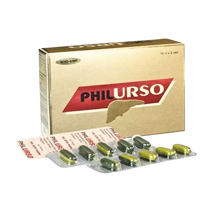Philurso (12 vỉ x 5 viên) - Điều trị bệnh gan mật