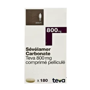 Sevelamer Carbonate 800mg (180 viên) - Thuốc Hormone, nội tiết tố
