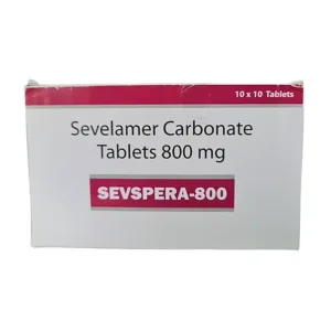 Sevspera 800mg Sevelamer  – Điều trị tăng phosphate huyết