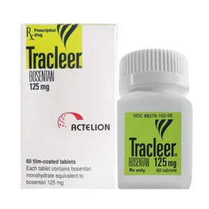 Actelion Tracleer Bosentan 125mg ( Chai 60 viên) - Thuốc điều trị tăng áp mạch phổi